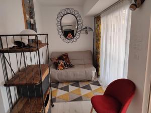 Posedenie v ubytovaní Magnifique appart neuf 6 pers CLIMATISE grande terrasse amenagee