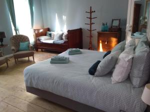 Postel nebo postele na pokoji v ubytování La maison du Bonnesheur