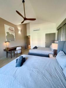 Postel nebo postele na pokoji v ubytování Luxury apartment on the Golf course - Punta Cana