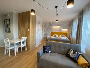 Posedenie v ubytovaní Apartament Toruń