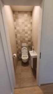 Koupelna v ubytování Apartmány Semily
