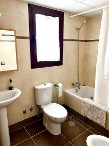Koupelna v ubytování Casa Antonio