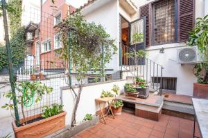 A balcony or terrace at Il giardino di Bobo
