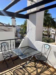 Balkón nebo terasa v ubytování Luxury 3 Bed Townhouse in Puerto Banus Marbella