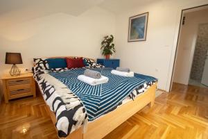 Spacious, central and luxury flat with great view!客房内的一张或多张床位