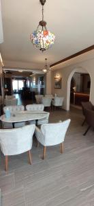 A seating area at THEMIS BEACH