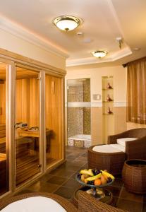 Kúpeľňa v ubytovaní Hotel Kálvária