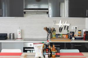 Kuchyň nebo kuchyňský kout v ubytování Maison Gure Chokoa Pays Basque