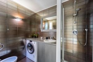 A bathroom at Napoleone's Nest - Elegant and Central