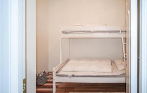 Dormitorio pequeño con litera en una habitación en Awesome Apartment In Geilo With Wifi And 3 Bedrooms en Geilo