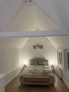 Posteľ alebo postele v izbe v ubytovaní Nouveau! La p tite maison sur le port, Maison de pêcheurs, rénovée