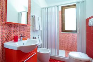 Kúpeľňa v ubytovaní B&B Pietre Preziose