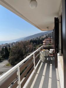 Balkón nebo terasa v ubytování Opatija Apartment - Ocean Suite & Sea Breeze
