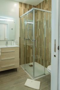 A bathroom at A&M CAVA