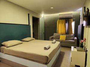 Postel nebo postele na pokoji v ubytování Amdar Hostel