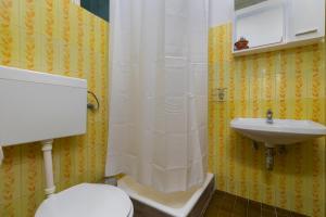 Koupelna v ubytování Apartment Zdravka