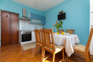 Kuchyň nebo kuchyňský kout v ubytování Apartment Zdravka