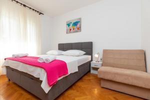 Postel nebo postele na pokoji v ubytování Apartment Zdravka