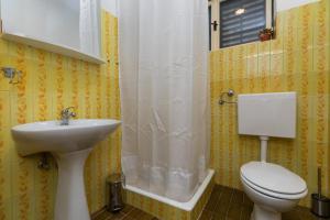 Koupelna v ubytování Apartment Zdravka