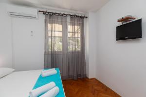 TV a/nebo společenská místnost v ubytování Apartment Zdravka