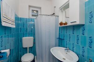 Koupelna v ubytování Apartment Zdravka