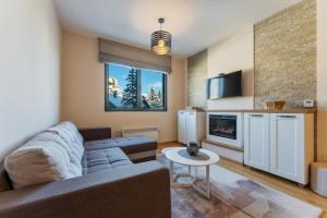 TV a/nebo společenská místnost v ubytování Apartman Kneginja 2&Spa Zlatibor