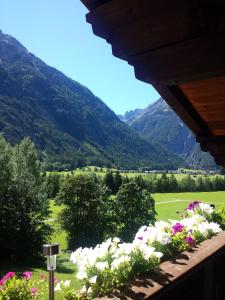Vista generica sulle montagne o vista sulle montagne dall'interno dell'appartamento
