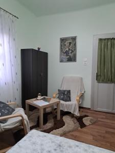 Posezení v ubytování Manilla Vendégháza