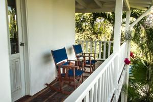Ban công/sân hiên tại Hotel Horizontes de Montezuma