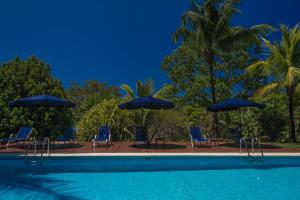 Hồ bơi trong/gần Hotel Horizontes de Montezuma