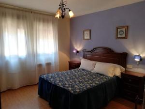 Posteľ alebo postele v izbe v ubytovaní Complejo rural Mirador del Condado