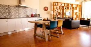 Køkken eller tekøkken på Casa do Recanto - Loft vista rio