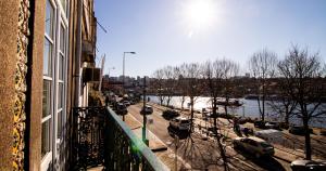 Naturlandskabet i nærheden af lejligheden