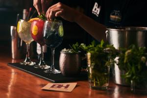 Pijača v nastanitvi Hotel y Cabañas Borde Andino