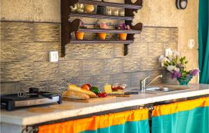 Cuisine ou kitchenette dans l'établissement Awesome Home In Stifanici With 1 Bedrooms, Wifi And Jacuzzi
