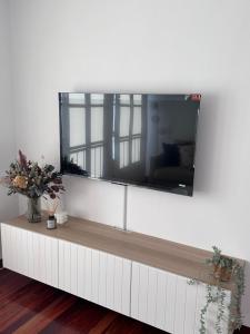 A television and/or entertainment centre at La Austera