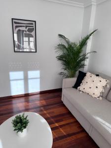 A seating area at La Austera