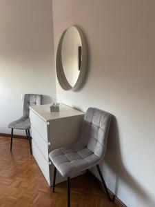 Posezení v ubytování Lovely apartment in Gallarate