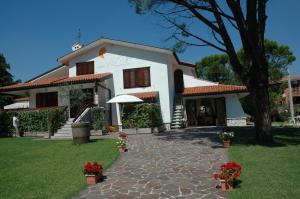 Budova, kde se bed and breakfast nachází