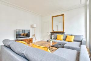 Posedenie v ubytovaní Appartement Quartier Le Marais 2 Free Netflix