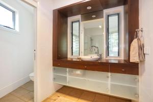 Et badeværelse på The Sanctuary