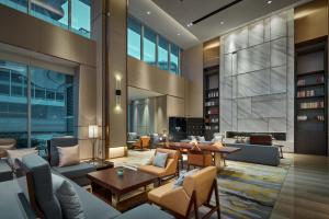 Posezení v ubytování Primus Residence Shanghai Hongqiao