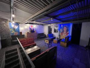 Istumisnurk majutusasutuses Cusco House Inn Hostel