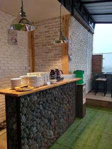 Kuchyň nebo kuchyňský kout v ubytování IDEA's Hotel Jalan Ibrahim Aji + 5 fotografií