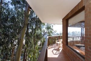 Balkón nebo terasa v ubytování Linda Vista Apart Hotel