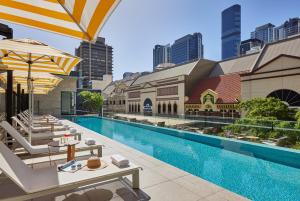Bazén v ubytování Hyatt Regency Brisbane nebo v jeho okolí