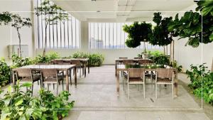 Zahrada ubytování Sri Murni Homestay Aurora Place Bukit Jalil