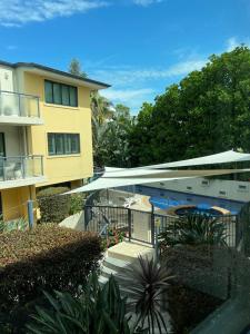 a view of a building with a balcony at The Cove Yamba in Yamba