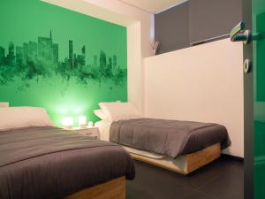 A bed or beds in a room at Blocco Sauli