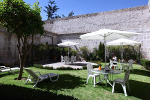 Zahrada ubytování San Agustin Posada del Monasterio